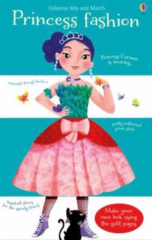 Spiral-bound Princess Fashion (Mix & Match Books) (Mix and Match Books) Book