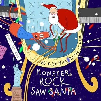 Paperback Monster Rock Saw Santa Book