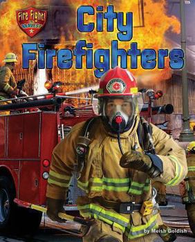 Library Binding City Firefighters Book