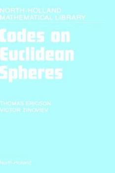 Hardcover Codes on Euclidean Spheres: Volume 63 Book