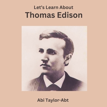 Paperback Let's Learn About Thomas Edison Book