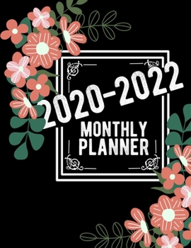 Paperback 2020-2022 Monthly Planner: 36-Month Calendar 3 Year Monthly Planner + Holiday Reminder Book