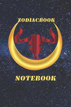 Paperback Zodiacbook: Paper in a Line 120 Pages Notebook Notepad Book