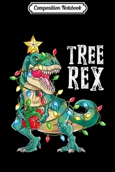 Composition Notebook: Christmas s for Boys Kids Dinosaur Tree Rex Pajamas Men Journal/Notebook Blank Lined Ruled 6x9 100 Pages
