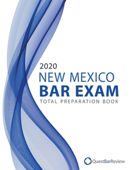 Paperback 2020 New Mexico Bar Exam Total Preparation Book