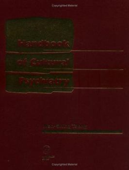 Hardcover Handbook of Cultural Psychiatry Book