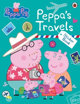 Paperback Ladybird Peppa Pig Peppas Travels Sticker Scenes Book. Book