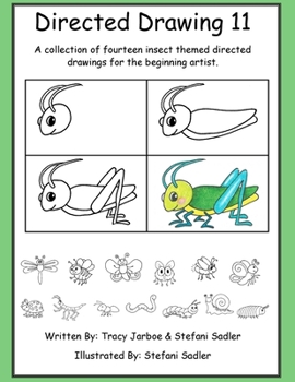 Paperback Directed Drawing-11-Insects Book
