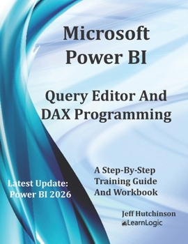 Paperback Microsoft Power BI Query Editor and DAX Programming Book