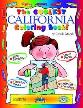 Paperback Coolest California Color Bk Book