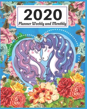 2020 Planner Weekly and Monthly: Weekly & Monthly View Planner for Women, Jan 1, 2020 to Dec 31, 2020 Organizer & Diary Gifts for Girls (2020 Pretty Simple Weekly Planners)