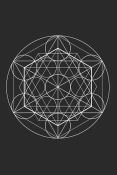 Paperback Sacred Geometry Notebook: 6x9inch Sacred Geometry Mandala Notebook Dot Grid Book