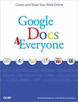 Paperback Google Docs 4 Everyone Book