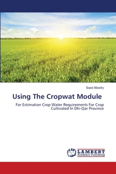 Paperback Using The Cropwat Module Book
