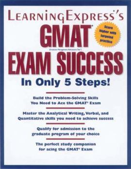 Paperback GMAT Exam Success in Only 4 Steps Book