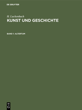 Hardcover Altertum [German] Book