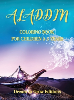 Hardcover Aladdin: Coloring book for children 3-5 years Book
