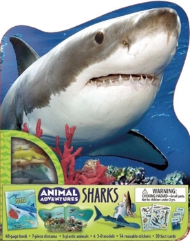 Hardcover Animal Adventures: Sharks Book