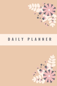 Paperback Daily Planner, Journal Planner ( 6 x9 inch 100 pages ) Book