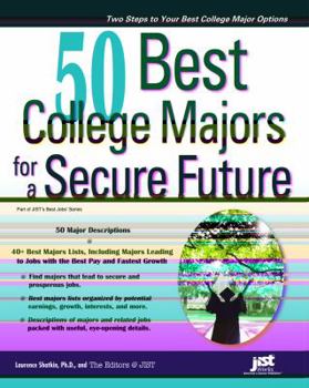 Paperback 50 Best College Majors for a Secure Future Book