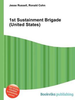 Paperback 1st Sustainment Brigade (United States) Book