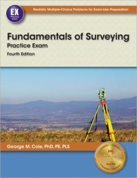 Paperback Fundamentals of Surveying Practice Exam Book