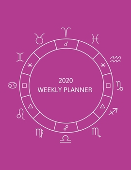 Paperback 2020 Weekly Planner: With Dot-Grid Notes Section - One Week per Page - Includes Yearly and Monthly Overview - 8.5x11' (≈ A4) - Peony Book