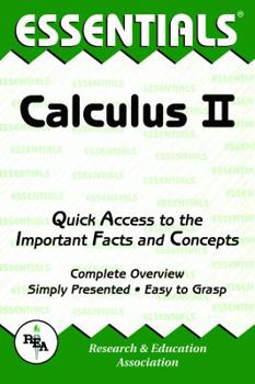 Paperback Calculus II Essentials: Volume 2 Book