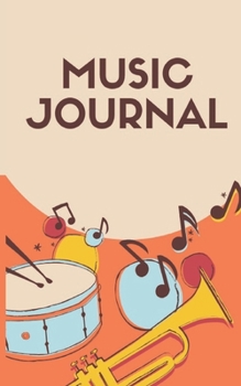 Paperback Music Journal Book