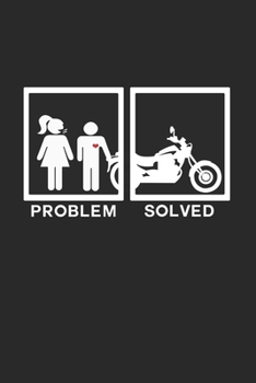 Problem solved: 6x9 Motorbikes | lined | ruled paper | notebook | notes