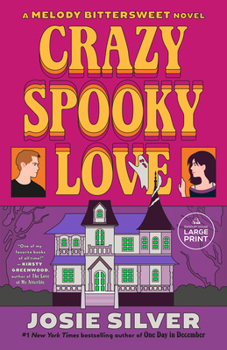 Paperback Crazy Spooky Love: A Melody Bittersweet Novel [Large Print] Book