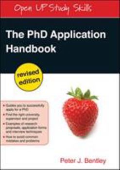 Paperback The PhD Application Handbook Book