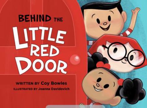 Hardcover Behind the Little Red Door Book