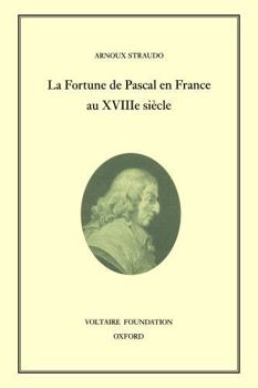 Hardcover La Fortune de Pascal En France Au Xviiiᵉ Siècle Book