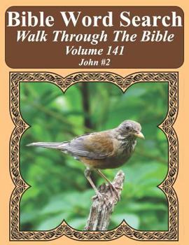 Paperback Bible Word Search Walk Through The Bible Volume 141: John #2 Extra Large Print Book