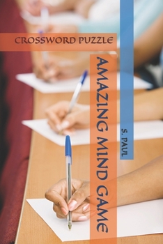 Paperback Amazing Mind Game: Crossword Puzzle Book