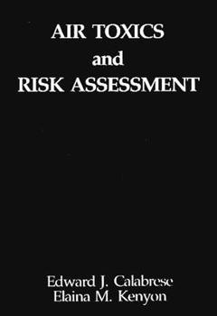 Hardcover Air Toxics and Risk Assessment Book
