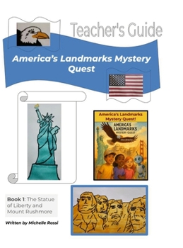 Hardcover Teacher's Guide America's Landmarks Mystery Quest: America's Landmarks Mystery Quest Book