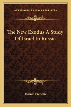 The New Exodus: A Study of Israel in Russia