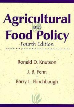 Hardcover Agricultural and Food Policy Book