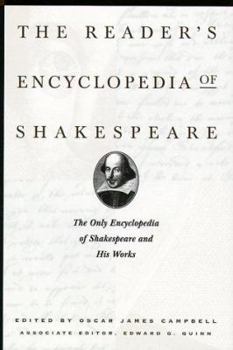 Hardcover Reader's Encyclopedia of Shakespeare Book