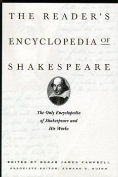 Hardcover The Reader's Encyclopedia of Shakespeare Book
