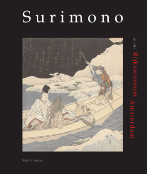 Hardcover Surimono in the Rijksmuseum Amsterdam Book