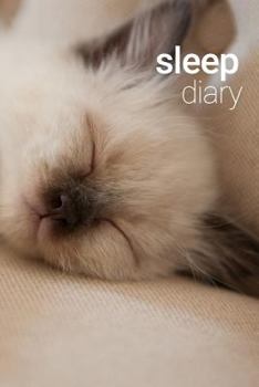 Paperback Sleep Diary Sleepy Siamese Kitten Book