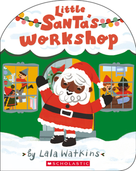 Board book Little Santa's Workshop (a Lala Watkins Book) Book