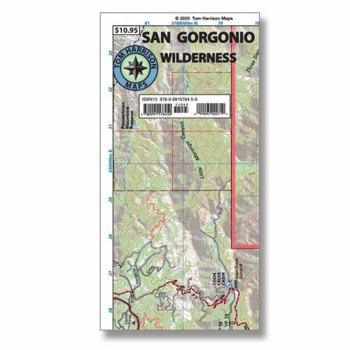 Map San Gorgonio Wilderness Book