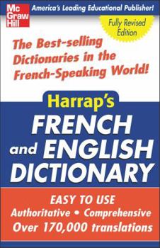 Paperback Harrap's French and English Dictionary Book