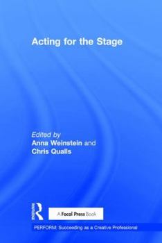 Hardcover Acting for the Stage Book
