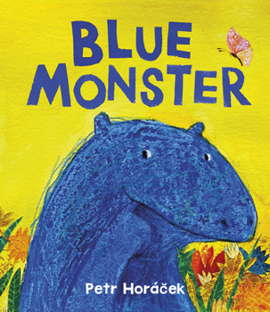 Paperback Blue Monster Book
