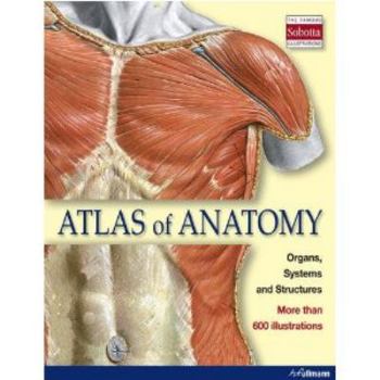 Hardcover Atlas of Anatomy Book